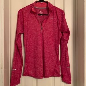 Nike Women’s Long Sleeve Dri-Fit 1/2 Zip Top
